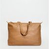 Limited-Time Sale for Summer Surprises RM 99.00 ：LACAMBRA Genuine Leather Shoulder Handbag For Women Tote Bag Business Office Work Bag Briefcase Computer Large Lightweight Handbag Shoulder Bag Crossbody Bag for Ladies, Brown