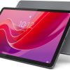 Limited-Time Sale for Summer Surprises RM 99：Lenovo Tab K11 (Enhanced Edition) with 4G LTE, Folio Keyboard and Pen, 11" WUXGA Touch Display, MediaTek Helio G88 2GHz, 8GB RAM, 128GB Storage, A14, Luna Grey [ZAEC0012AE]