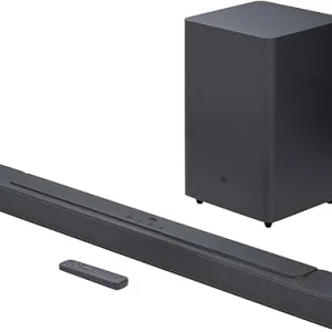 Limited-Time Sale for Summer Surprises RM 99 ：JBL Bar 2.1 Deep Bass (MK2) 2.1 Channel Soundbar with Wireless Subwoofer, 300W Total Power, Immersive Surround Sound, Built-In Dolby, Bluetooth Stream, HDMI/Optical Connect - Black, JBLBAR21DBM2BLKUK