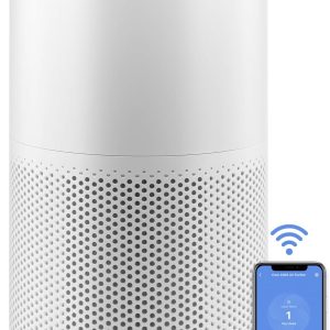 Celebrate the Islamic New Year Limited-Time & Limited-Quantity Deal RM 99.00-109.00 ：LEVOIT Air Purifiers for Large Home Bedroom 83m², CADR 400m³/h, Alexa Enabled, H13 HEPA Filter with PM2.5 Intelligent Air Quality Sensor, Removes 99.97% Pollen Allergy Dust Smoke Pet, Auto Mode, White