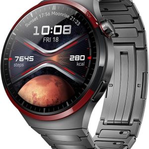 Limited-Time Sale for Summer Surprises RM 99：HUAWEI Watch 4 Pro Space Edition smartwatch, Spherical Sapphire Glass, Health at a Glance, eSIM Cellular calling, Titanium Smart Watch, Compatible with Andriod & iOS